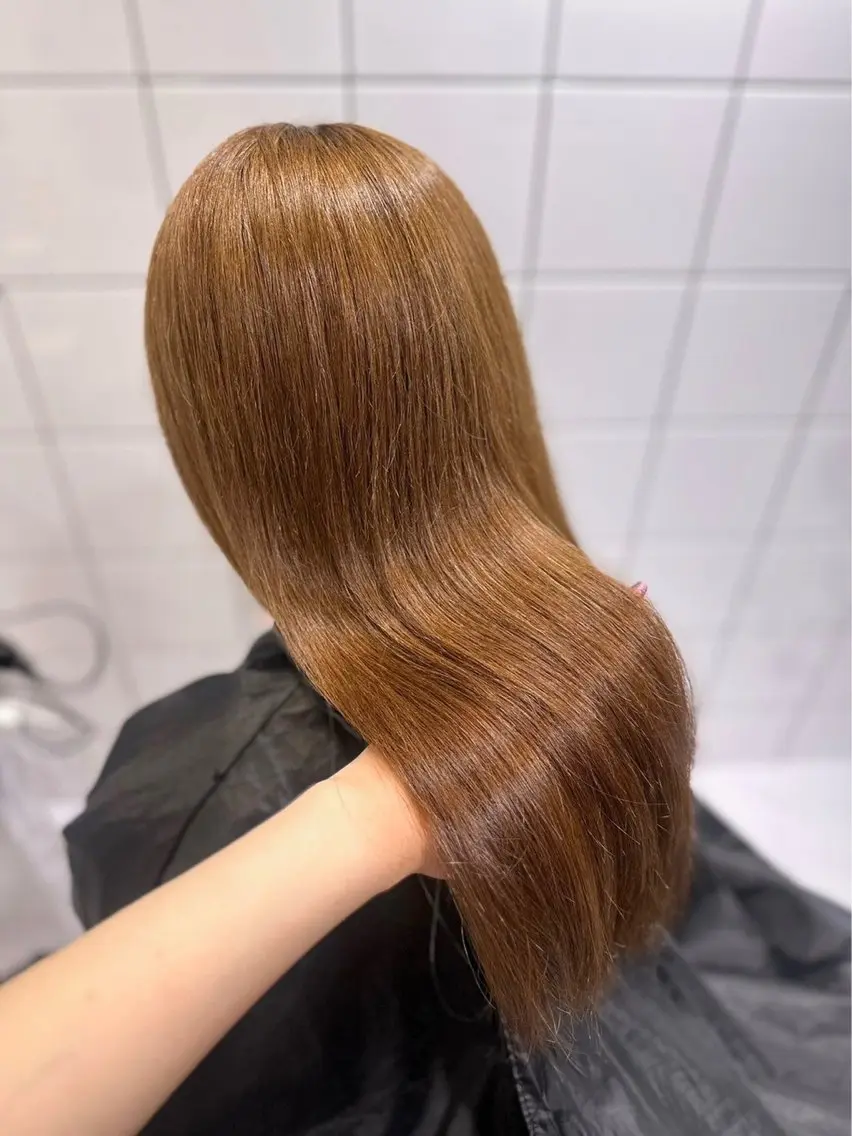ロング カラー ベージュカラー ヘアカラー ニュアンスカラー/ 🫧レミ(坊主)のヘアスタイル