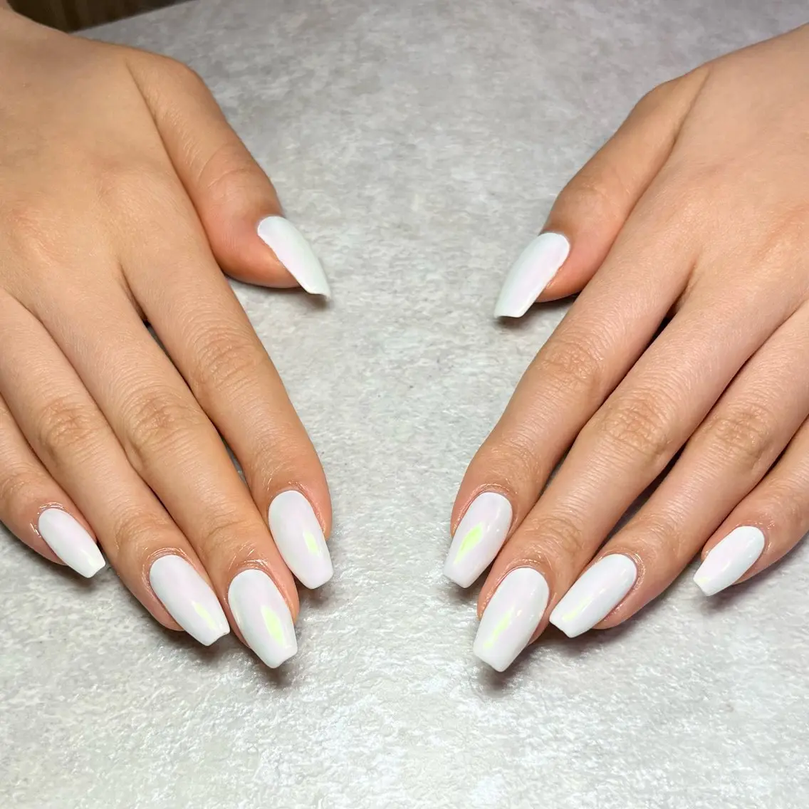 ネイル ミラーネイル ワンカラーネイル 🌻Sunrich Fuka🌻のネイルデザイン