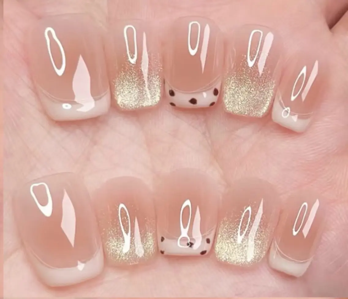 ネイル ハンドネイル H3 Nail Tsuki🦋💙のネイルデザイン