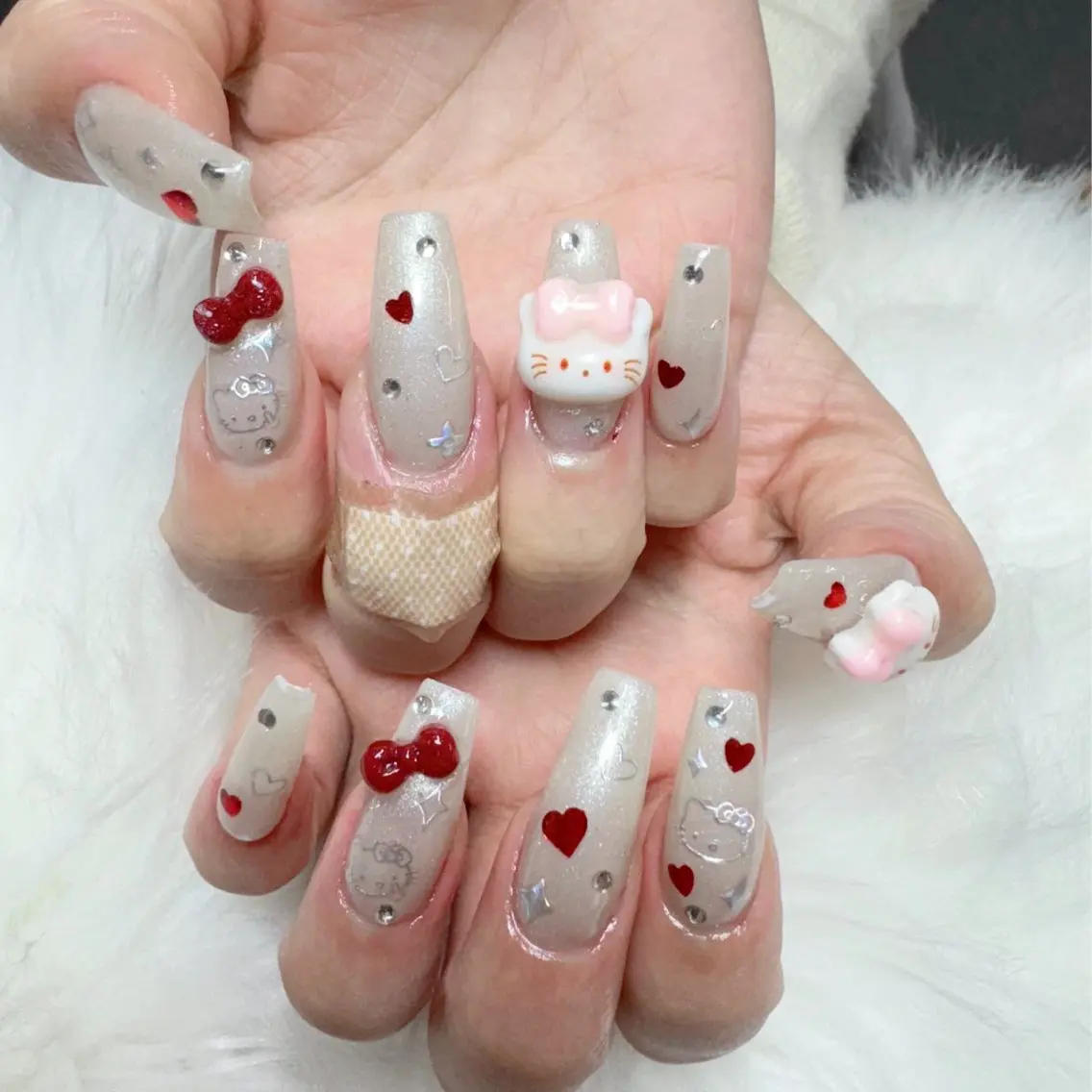 ネイル ハンドネイル 🎀nana🫧 ワンホンネイル🎀のネイルデザイン