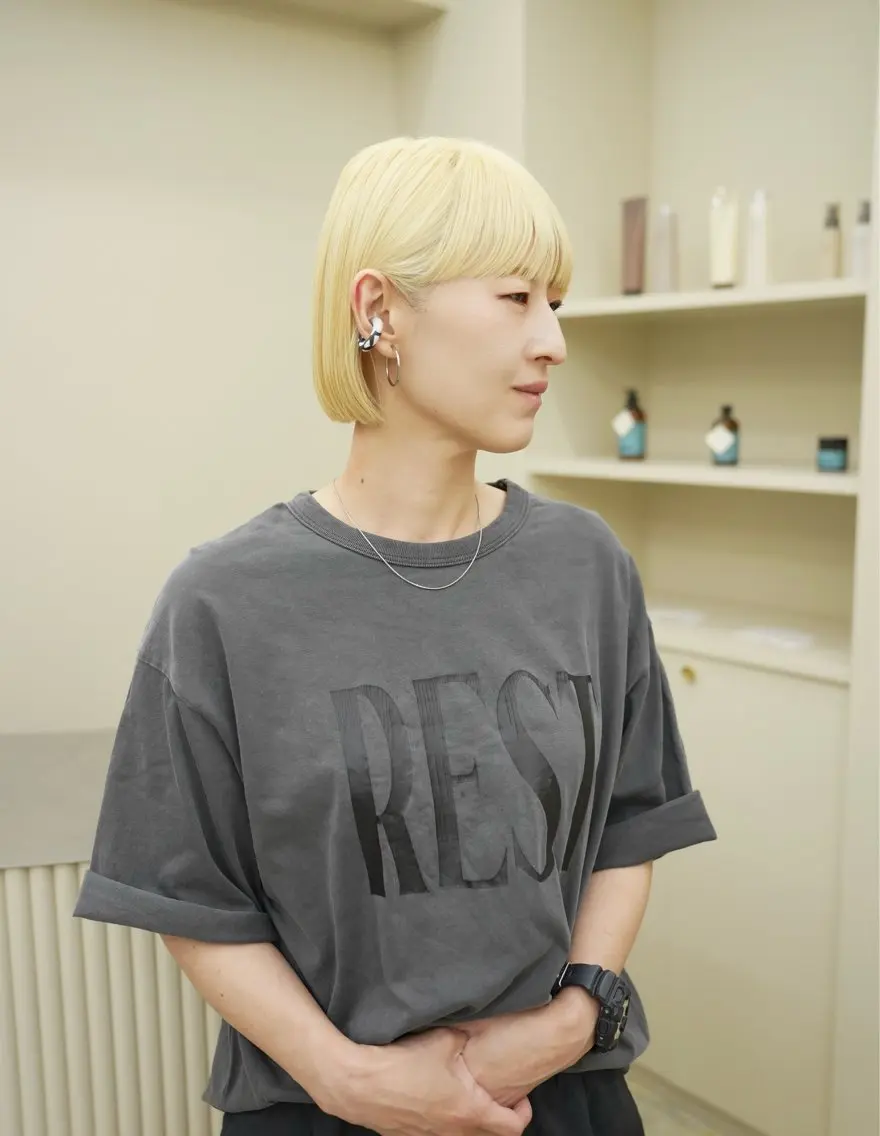 ショート イトウ ヒロヤのヘアスタイル