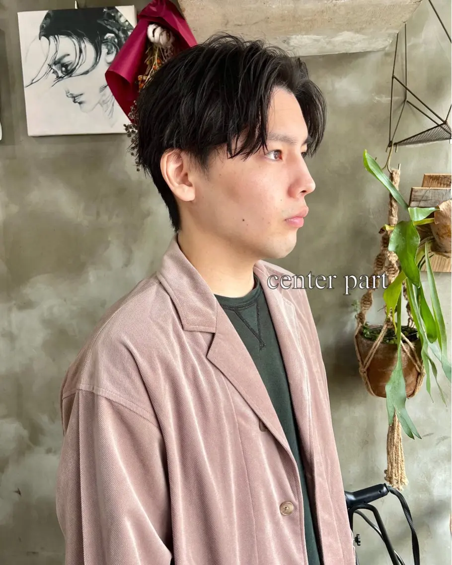 ショート メンズ 木村陸弥🌿似合わせ 再現性メンズヘアのヘアスタイル