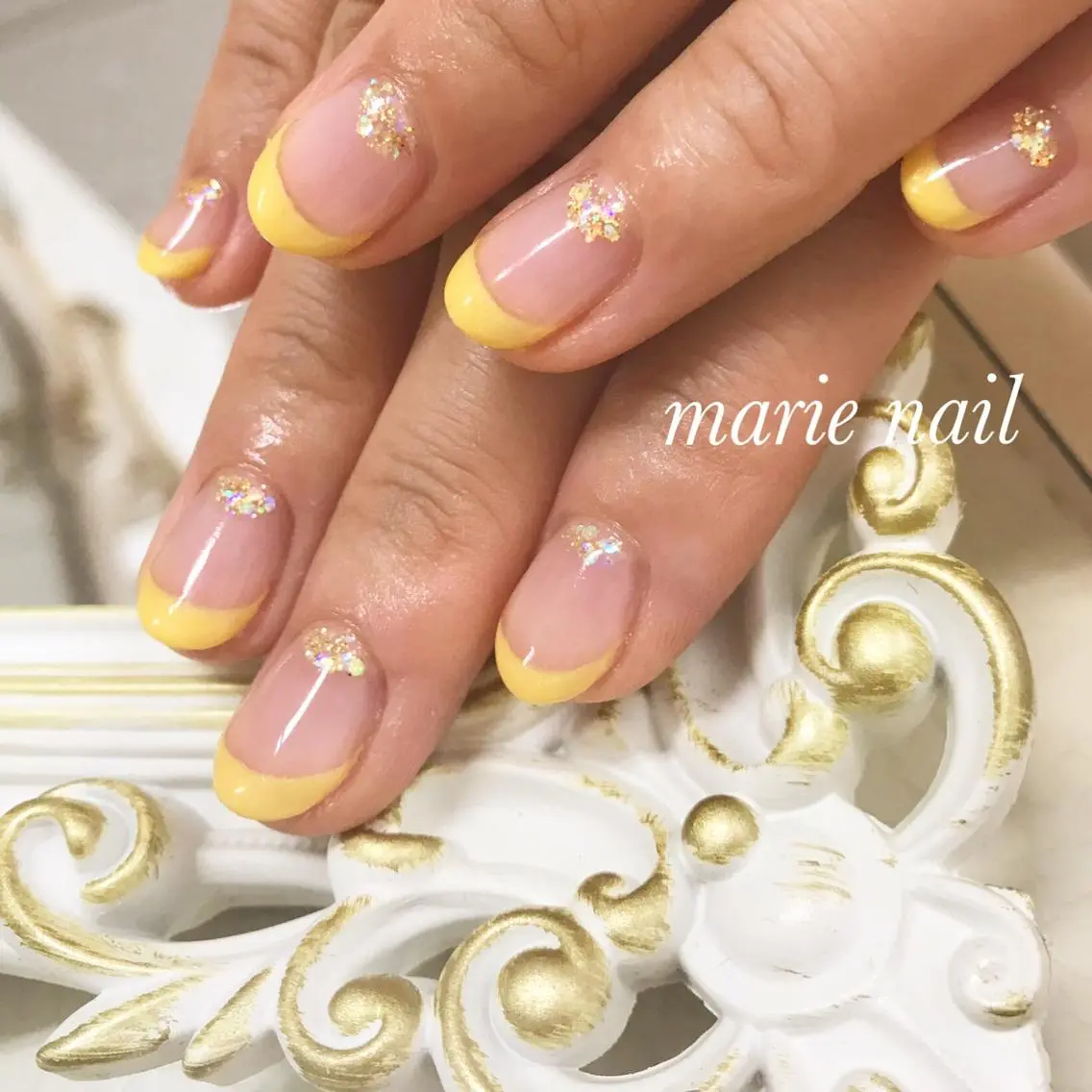 ネイル フレンチネイル marie nailのネイルデザイン