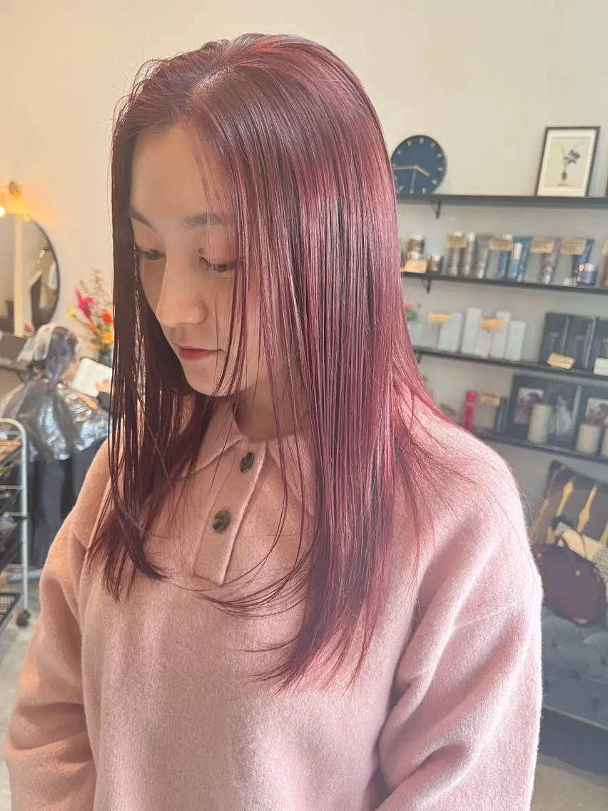 ロング 垢抜け/イメチェン color🦩ちあきのヘアスタイル