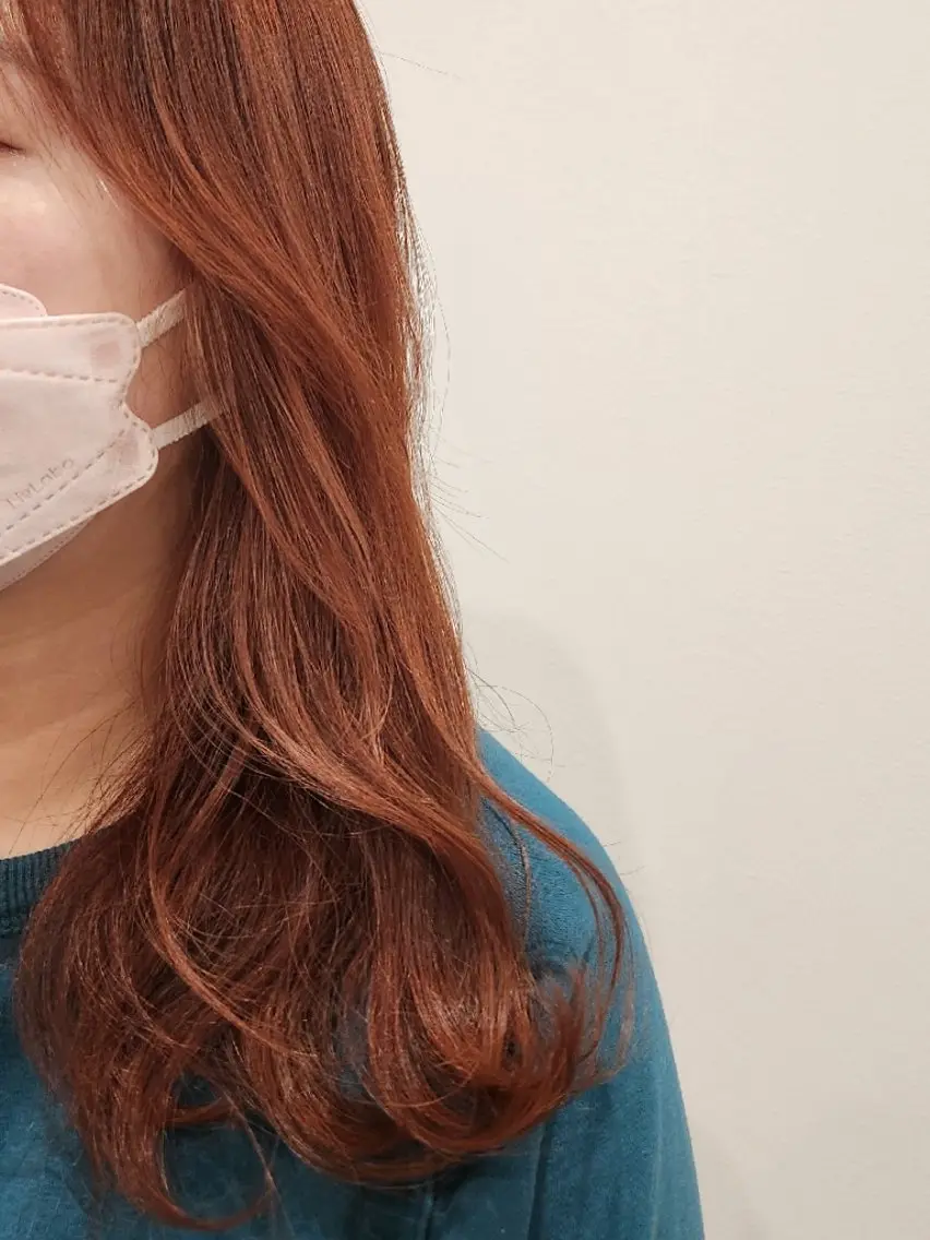 ミディアム 顔周りカット シールエクステ🎀 ホシノ🕒ユウカのヘアスタイル