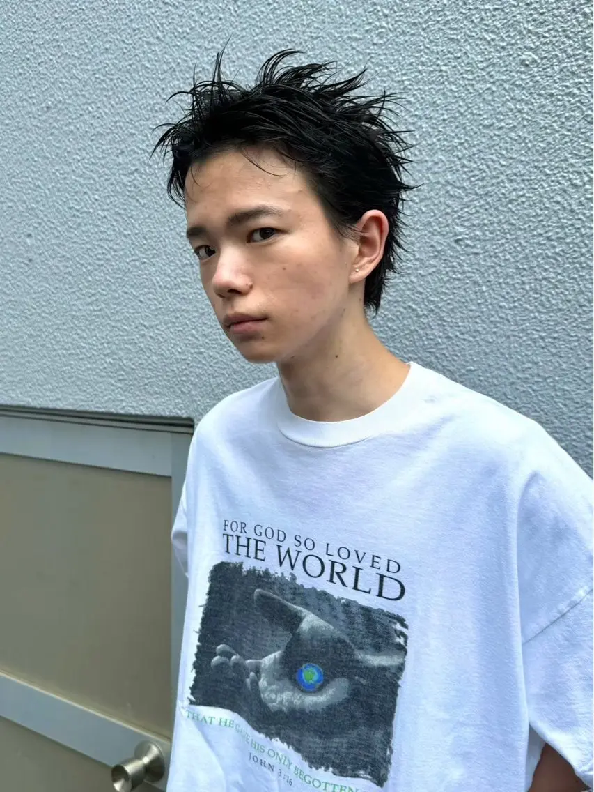 ショート モモセ ユメトのヘアスタイル