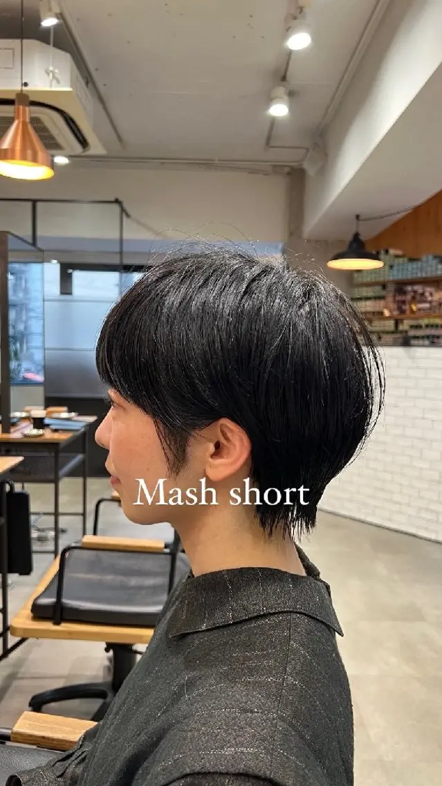ショート カラー パーマ メンズ 心斎橋・南船場    / MEUZのヘアスタイル