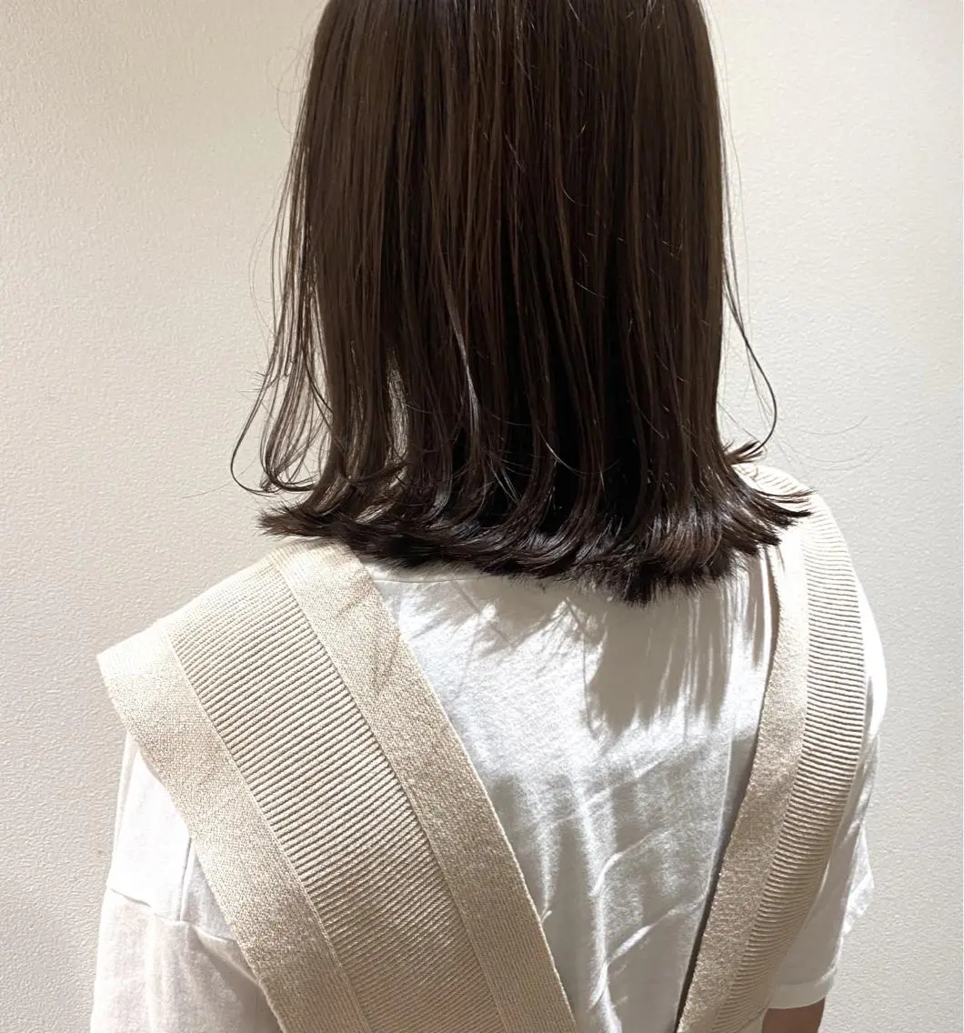ショート 切りっぱなしボブ ボブ レイヤーカット 🇰🇷SAYAのヘアスタイル