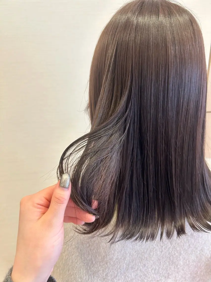 ミディアム ミ ユのヘアスタイル