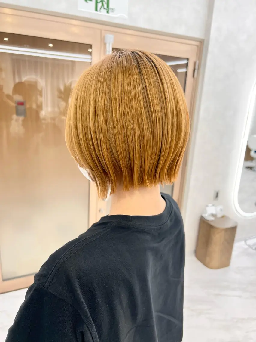 ショート カット ヘアカラー トリートメント 🎴イトウユウ🎴 ボブ特化美容師のヘアスタイル