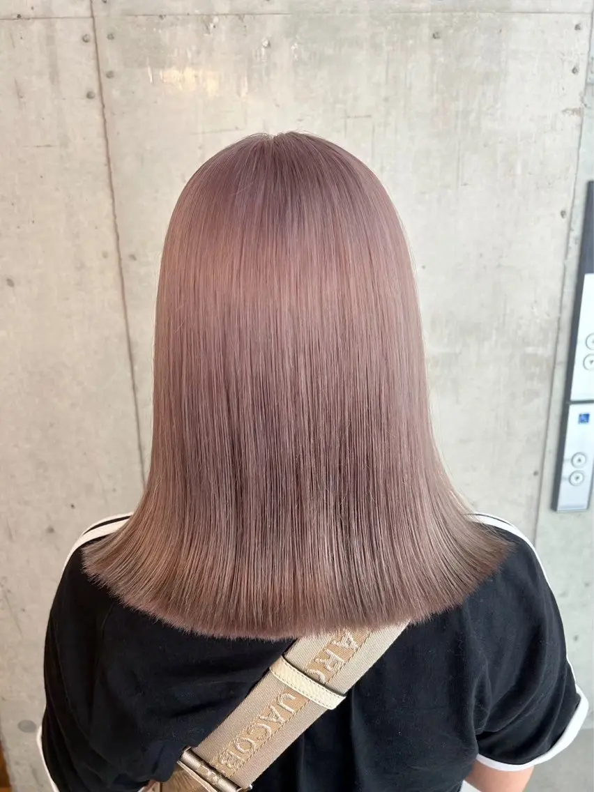 [2回目以降20%off]❤️‍🔥カット× カラー× 髪質改善トリートメント🫧‪の写真
