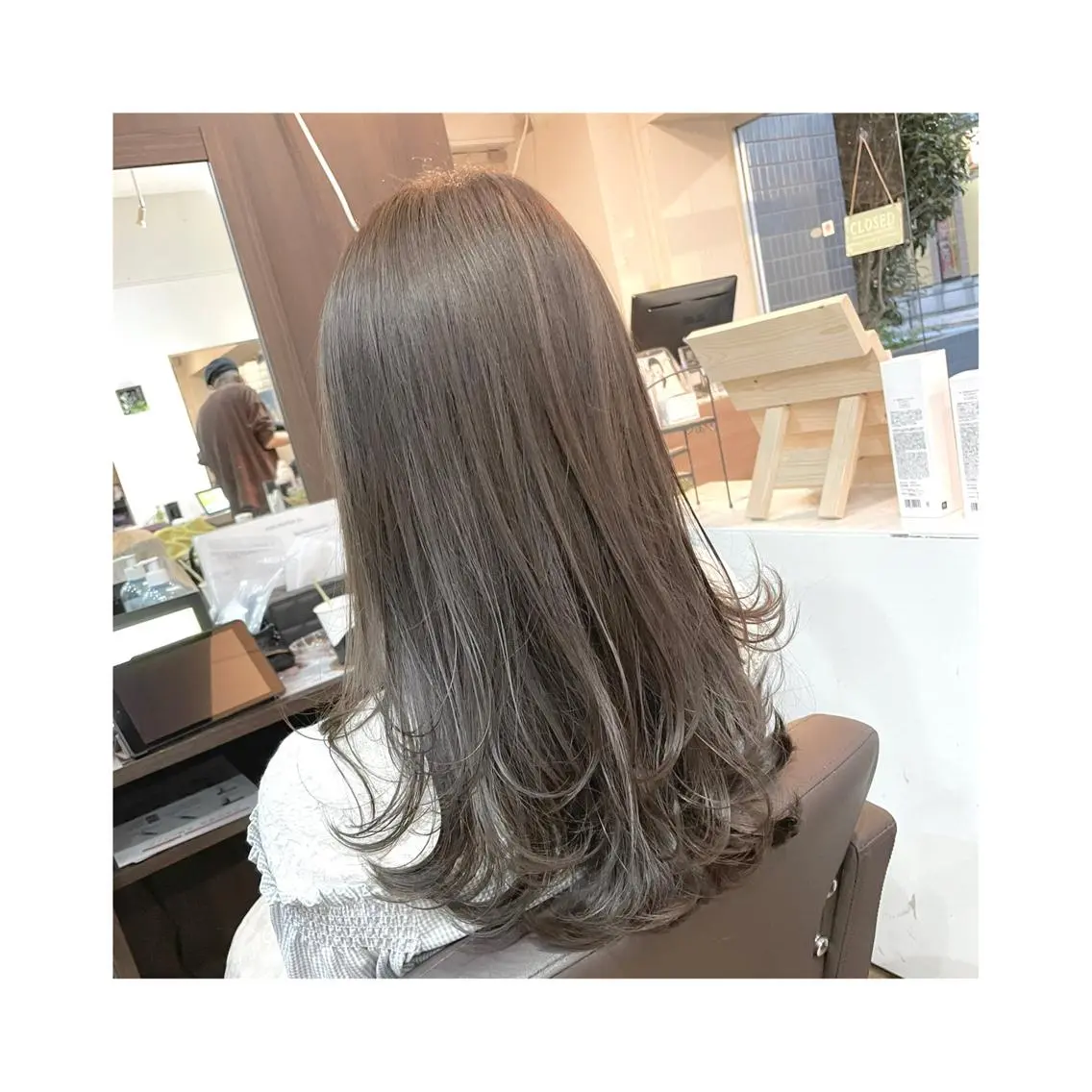 セミロング カラー カット ヘアカラー トリートメント ish by fan .代表✂️木谷宏夢のヘアスタイル