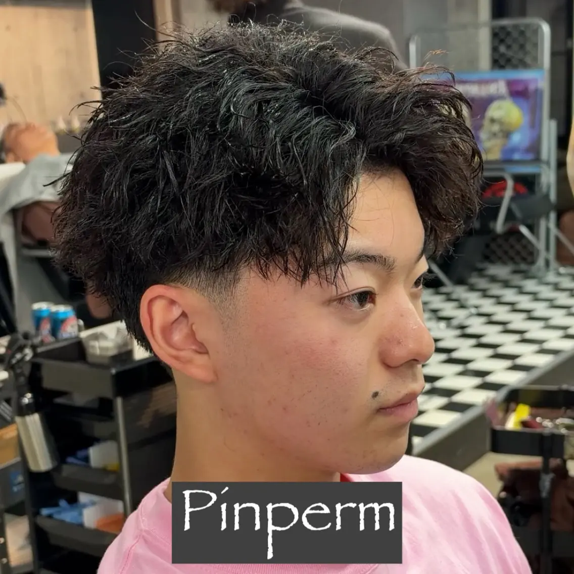ショート パーマ メンズ メンズサロン👨 カットパーマ特化涼太のヘアスタイル