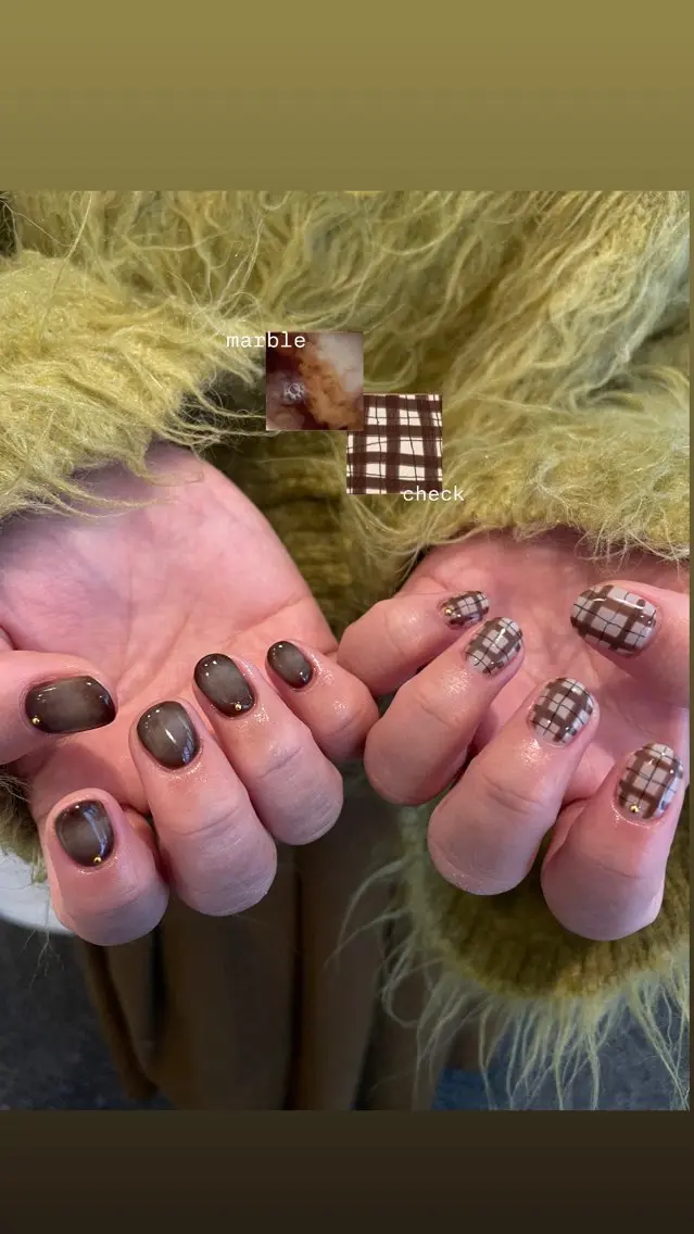 ネイル 大理石ネイル(マーブル) ハンドネイル MASHU /サヤnail♡のネイルデザイン