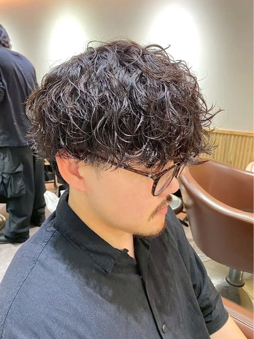 ショート パーマ パーマ パーマモデル 募集中/TAIYOUのヘアスタイル