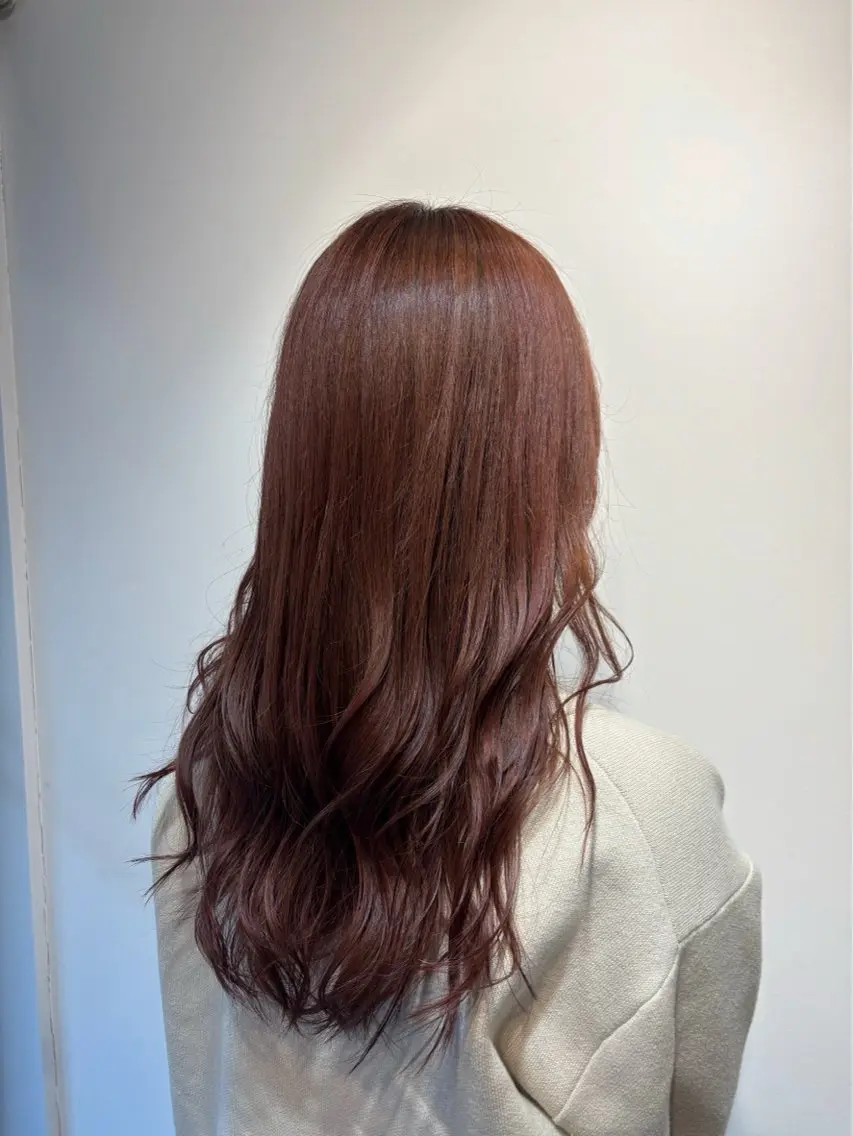 セミロング カラー カット ヘアカラー 美桜🪽🫧 レイヤー特化のヘアスタイル