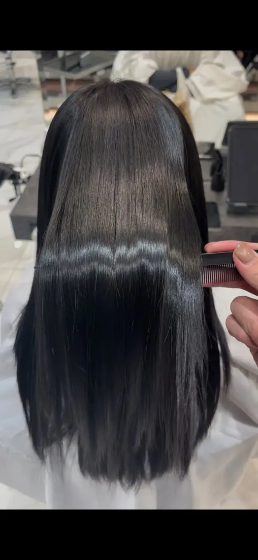 ロング カラー トリートメント ヘアカラー トリートメント oto／透明感カラー /うる艶カラーのヘアスタイル