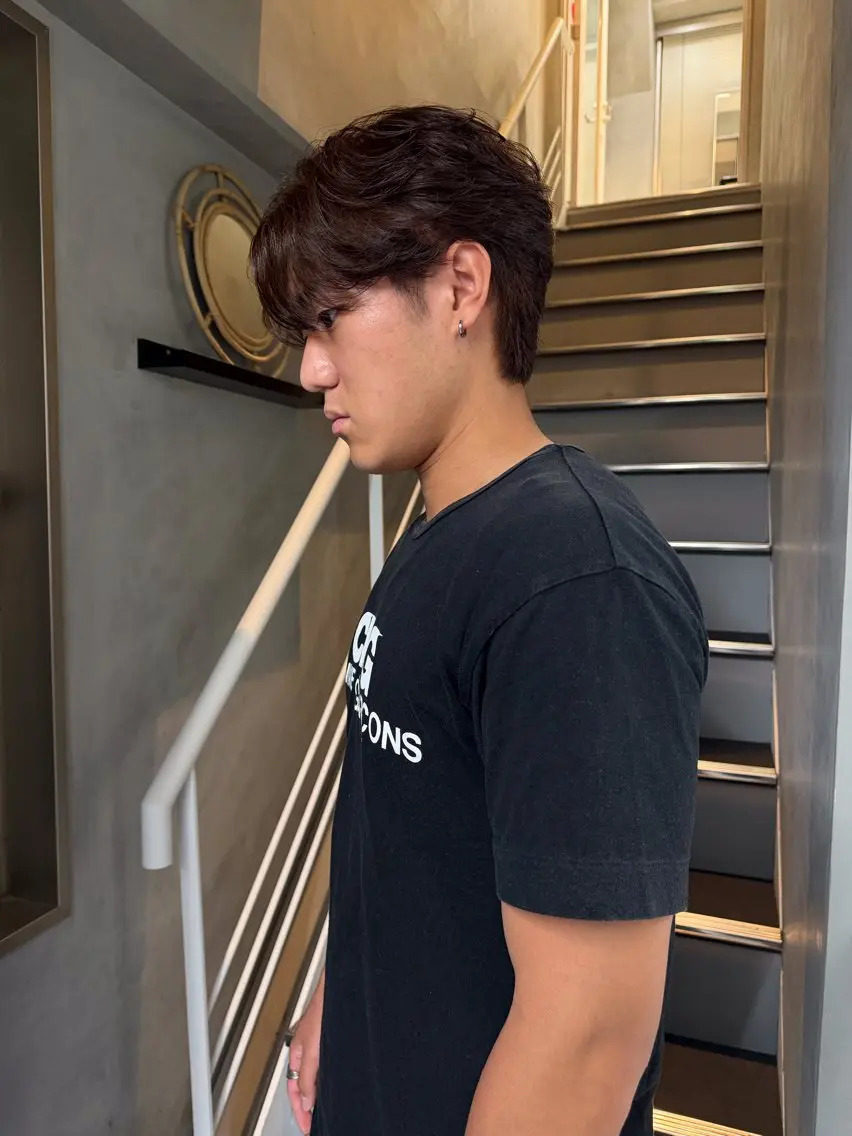 メンズ メンズブリーチ ヘアカラー XENA 渋谷店のヘアスタイル