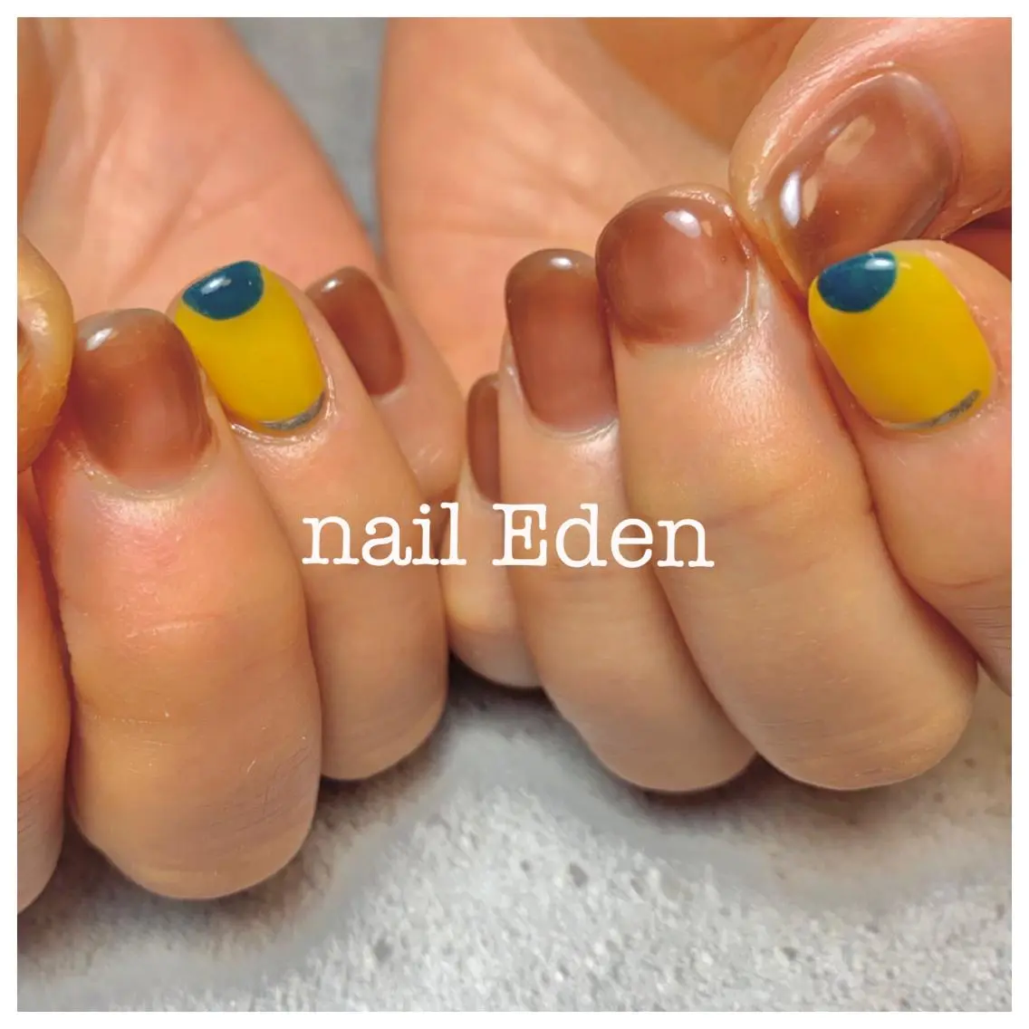 ネイル 持ち込み Eden ♾️のネイルデザイン