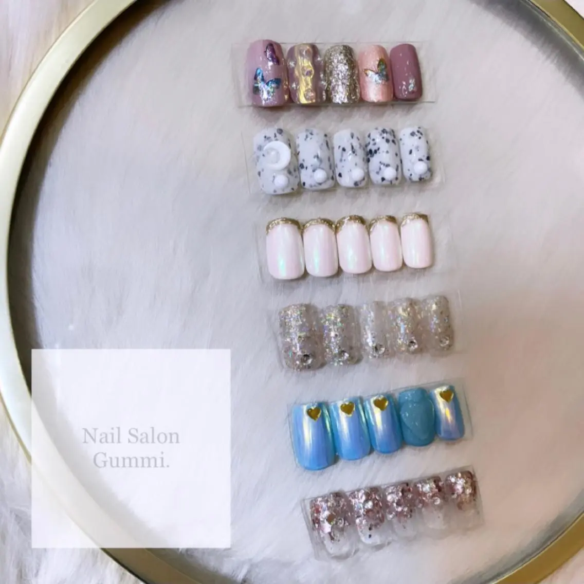 ネイル キラキラネイル 韓国ネイル ラメ(グリッター) ミラーネイル ニュアンスネイル Nail Salon Gummi.のネイルデザイン