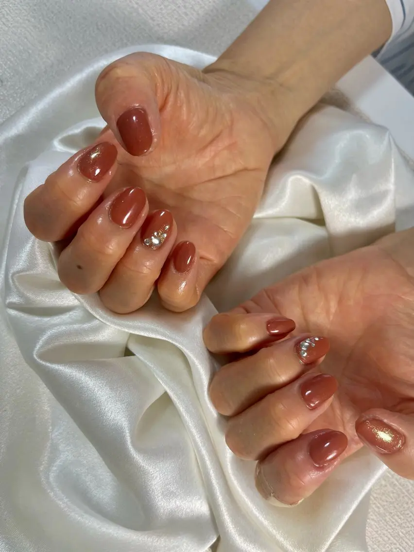 ネイル アニマル柄 ジェルネイル ハロウィン オフィスネイル パラジェル ハンドネイル kiki nail たまプラーザのネイルデザイン