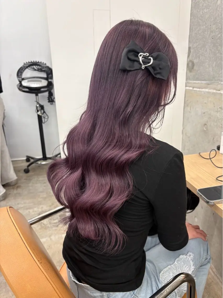 ロング ヘアカラー ほのか ♡*.のヘアスタイル