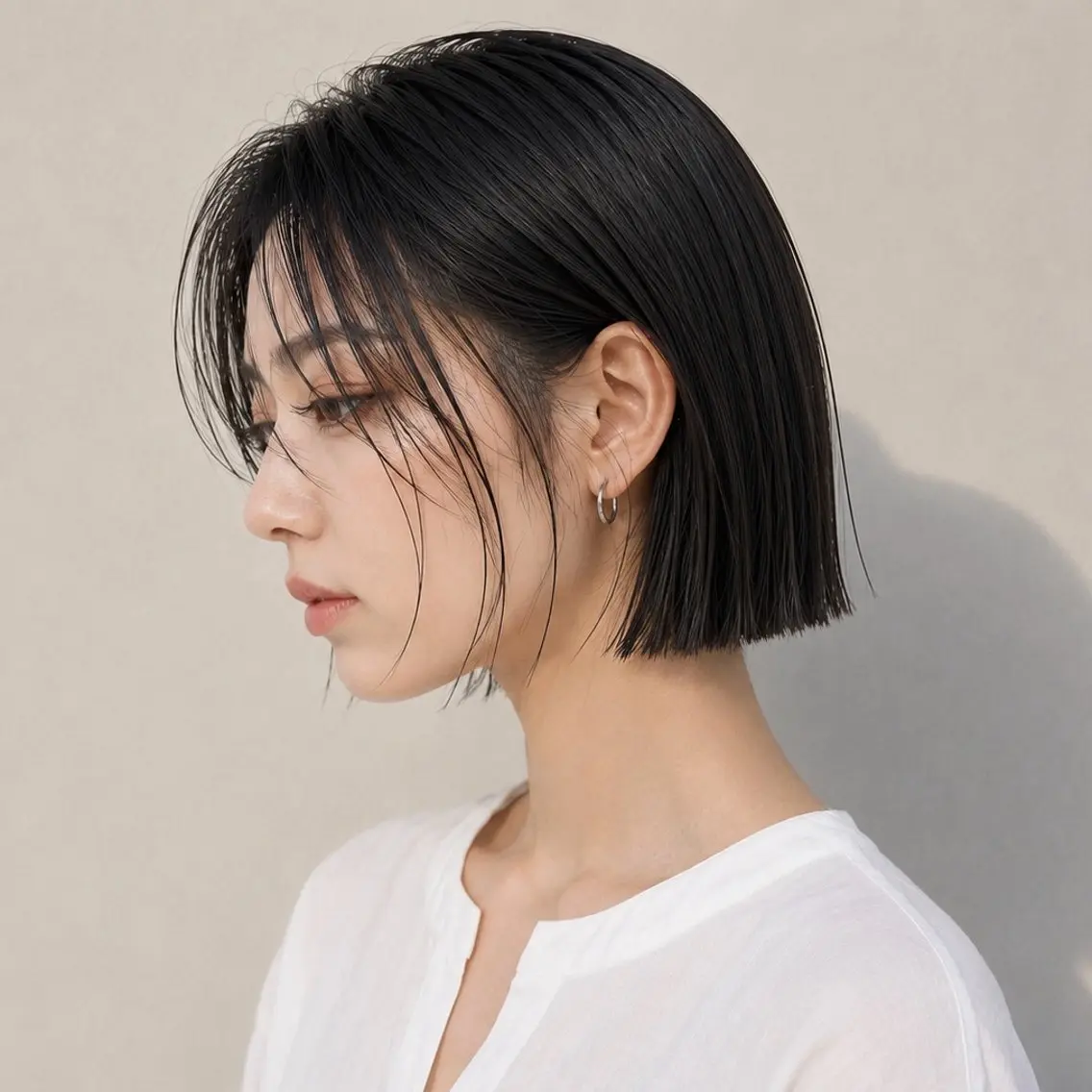 ミディアム カット カット特化 /BLUET/新宿のヘアスタイル