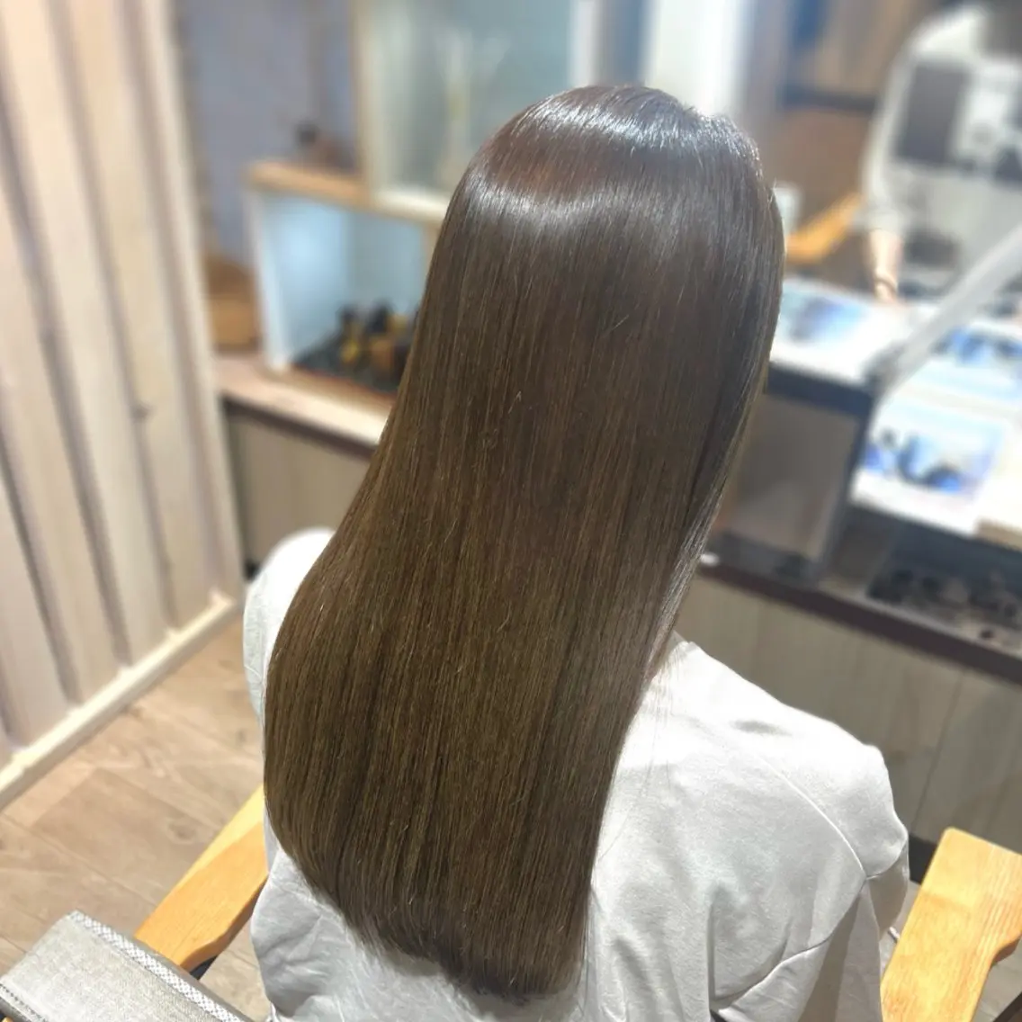 カラー 透明感カラー AmiDA 常光のヘアスタイル