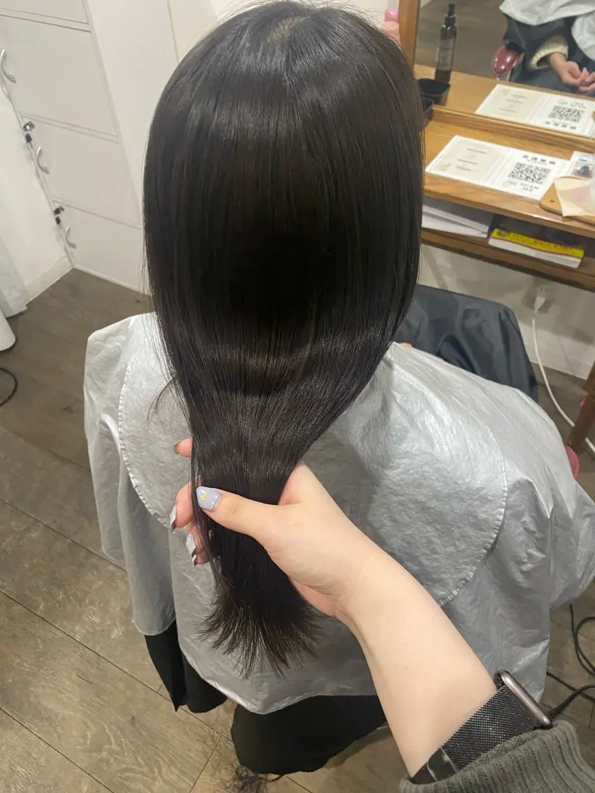 カラー カット ヘアカラー 縮毛矯正 髪質改善サロン 梅田/ヨナミネのヘアスタイル