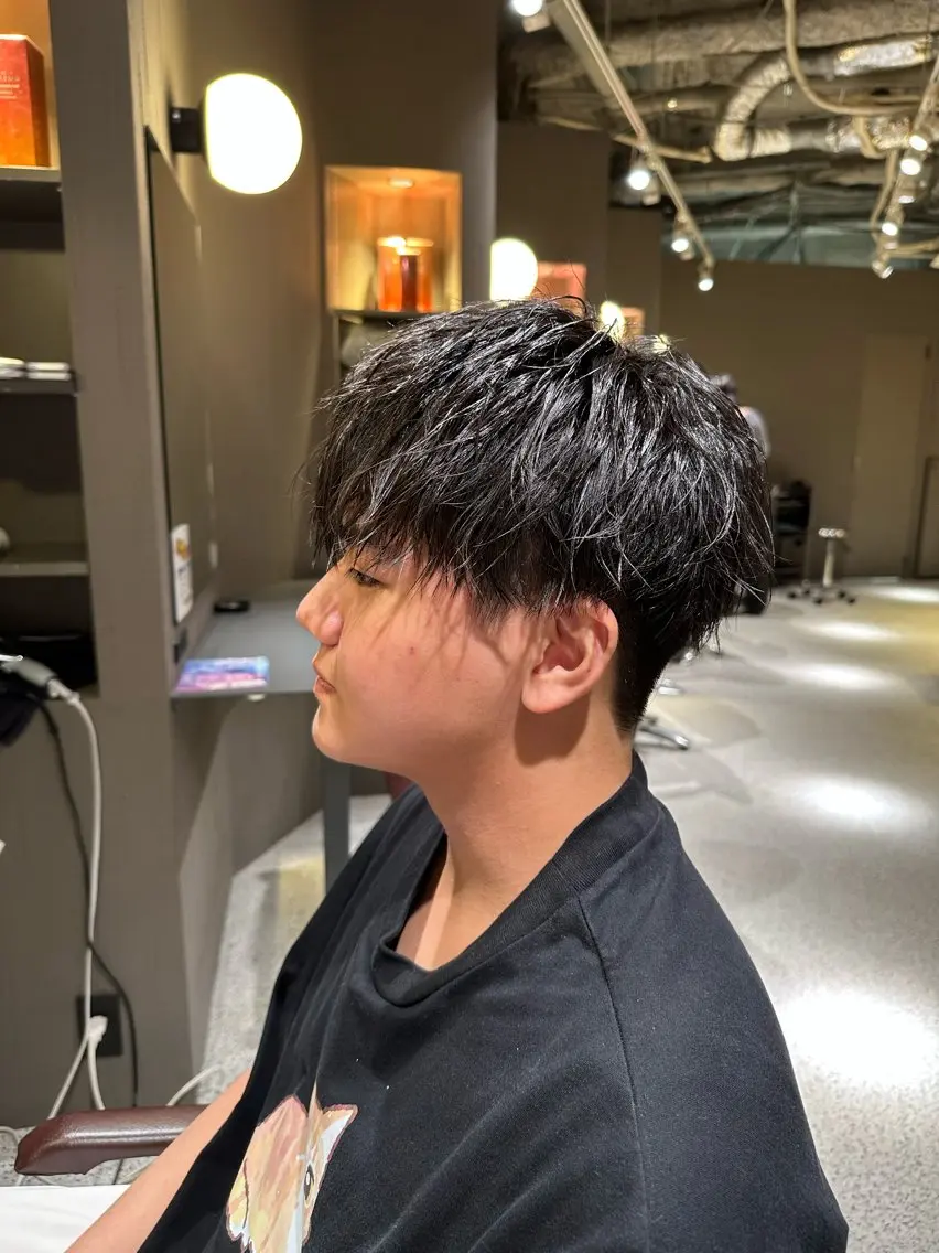 ショート ︎メンズカット✨セル 「col大通り」🍀のヘアスタイル