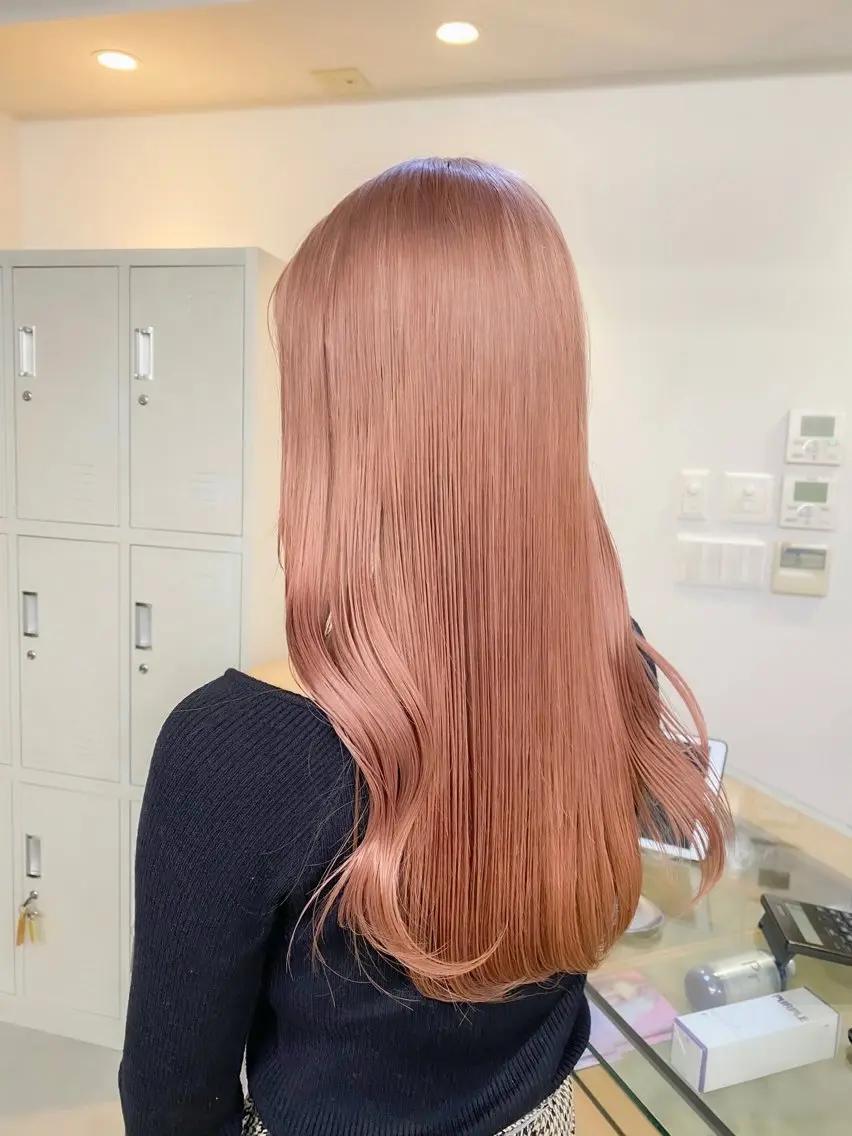 ロング ハイトーン🫧艶髪 MAIKAのヘアスタイル
