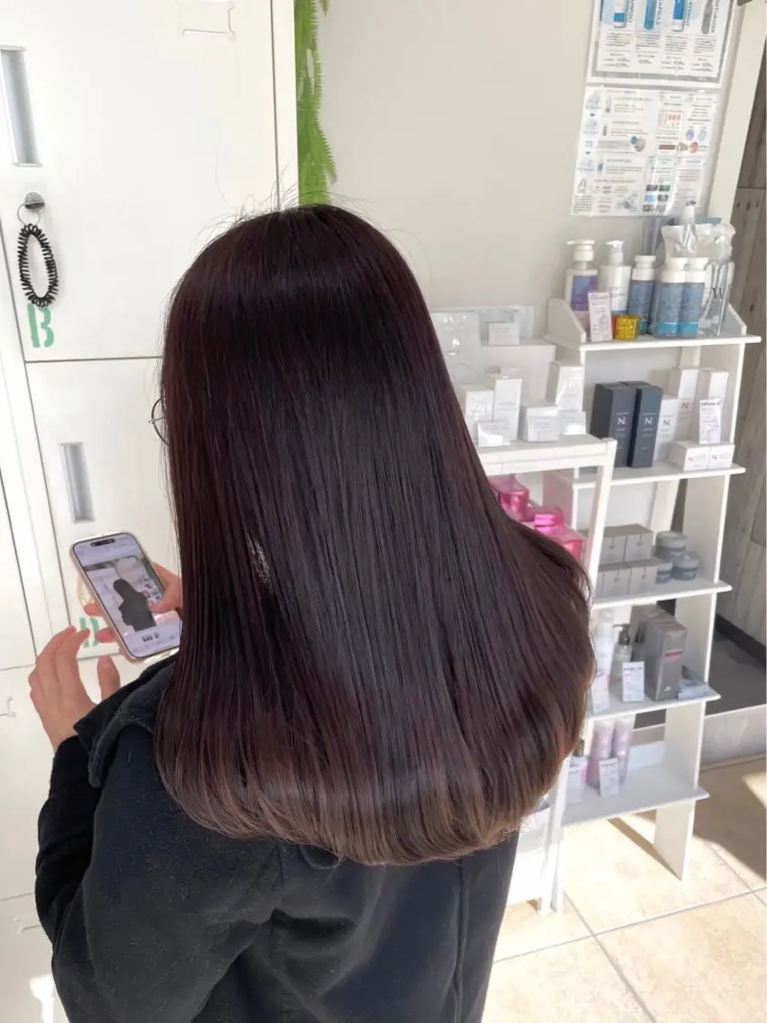セミロング YU RAのヘアスタイル