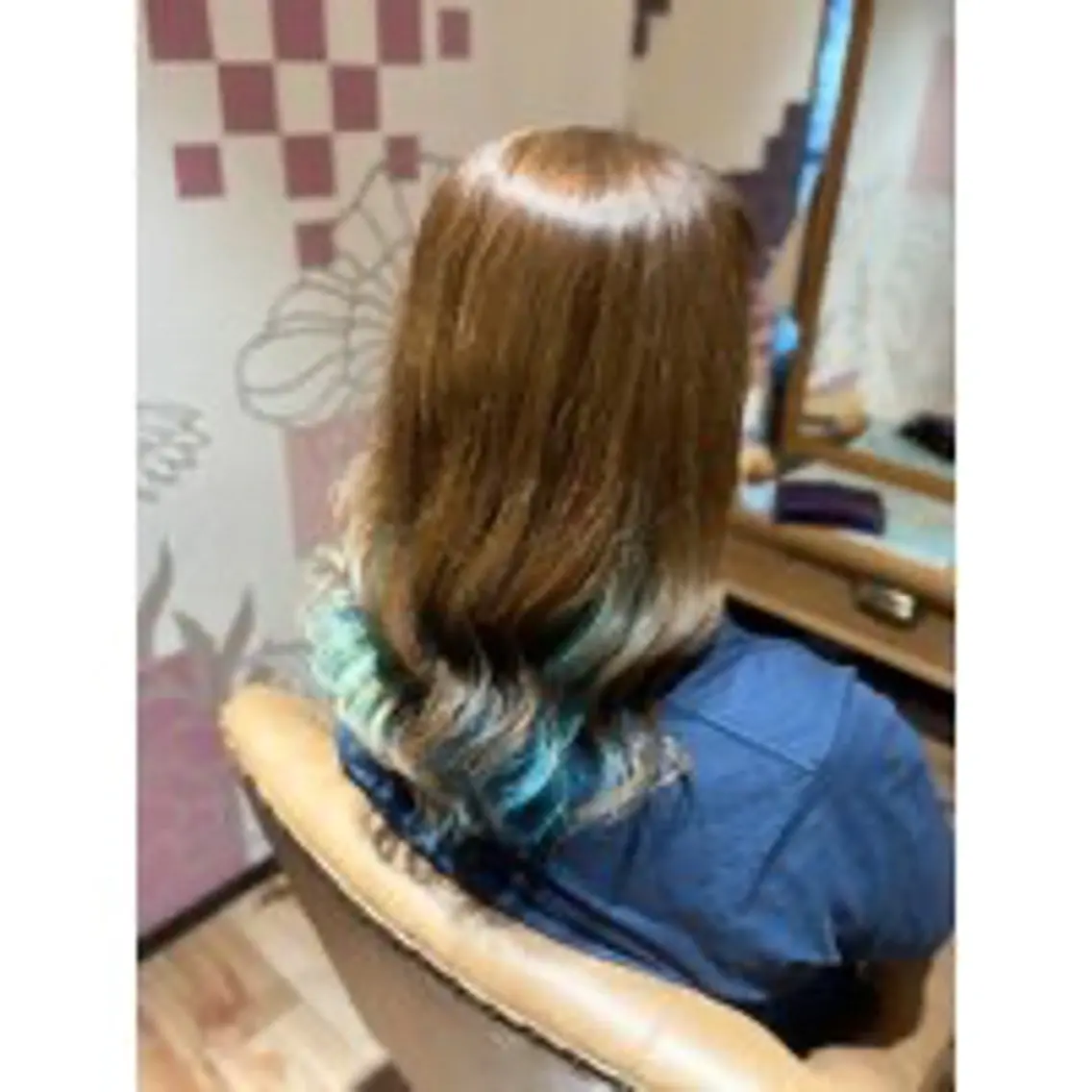セミロング カット ヘアカラー メンズモデル🫧 高口小春のヘアスタイル