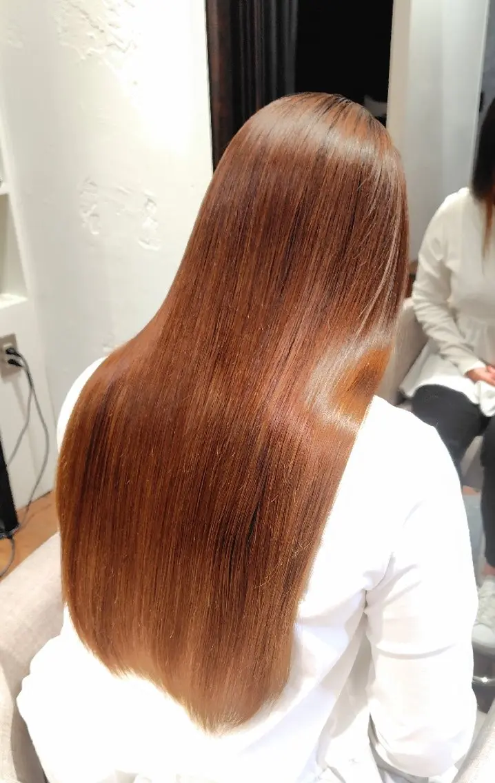 ロング パーマ 小河 恵子のヘアスタイル