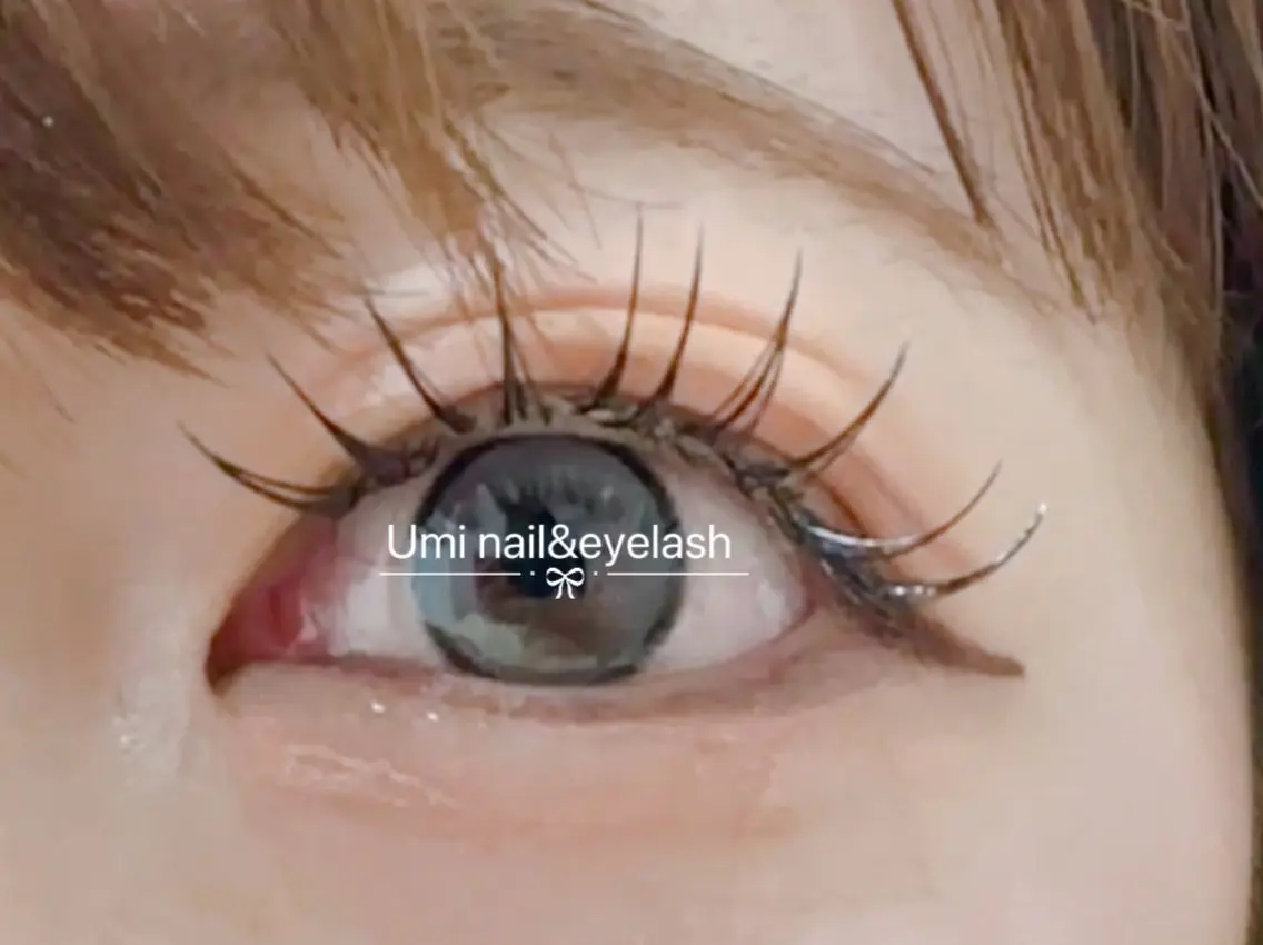 マツエク・マツパ 韓国風マツエク まつげパーマ ワンホンマツエク マツエク Umi nail& eyelash ゆみのマツエク・マツパデザイン