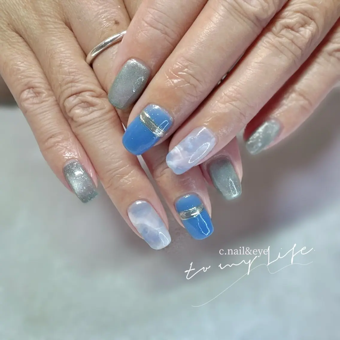 ネイル ハンドネイル C.Nail &Eyeのネイルデザイン
