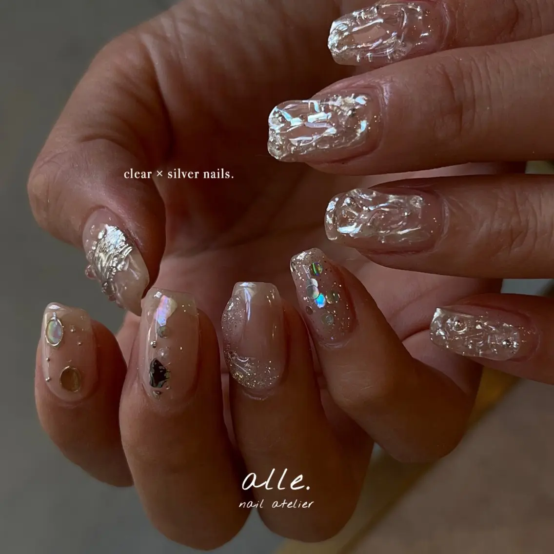 ネイル ハンドネイル atelier alle.のネイルデザイン