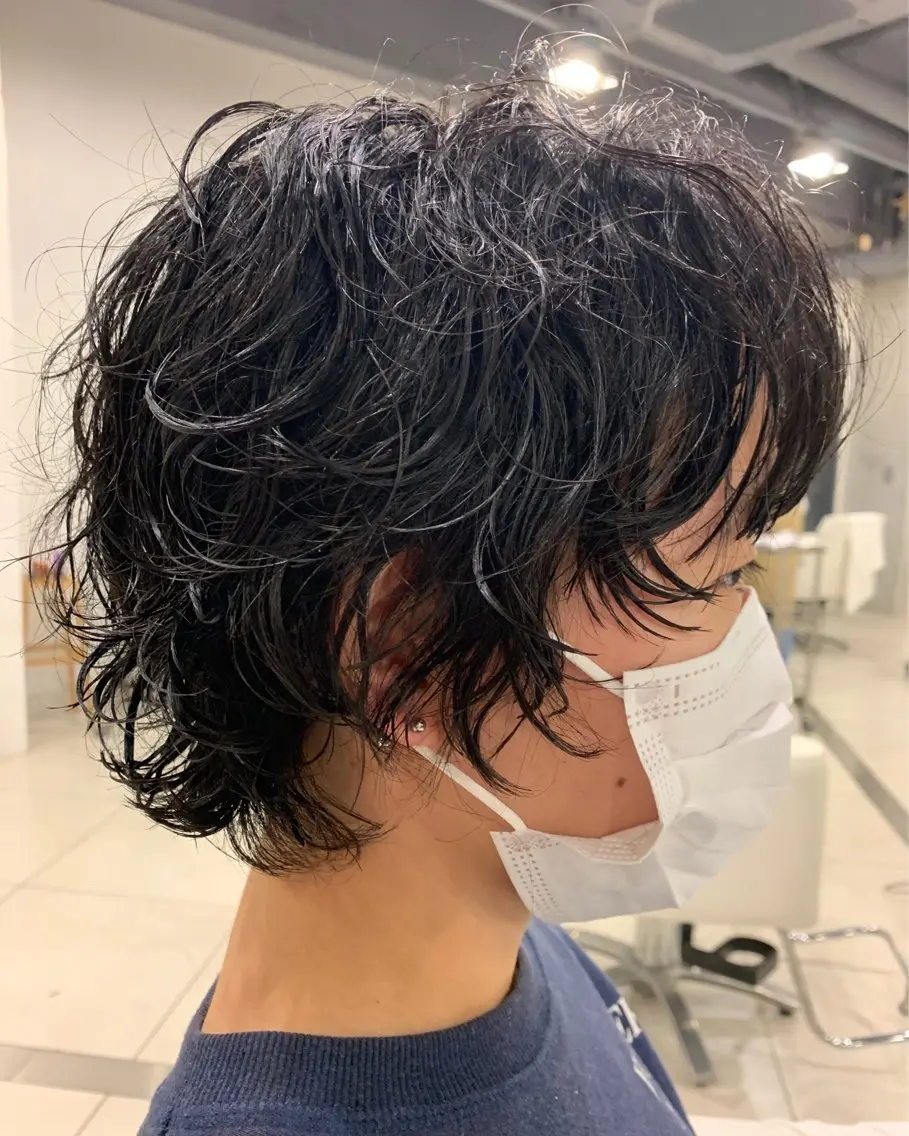 ショート パーマ 前田ジュン /ショート/似合わせのヘアスタイル