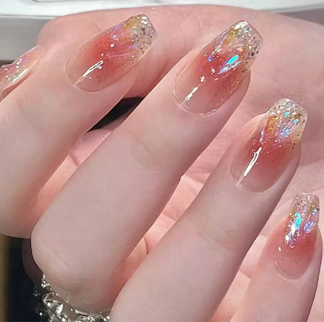 ネイル ネイルチップ Gemini nail.Yukiのネイルデザイン