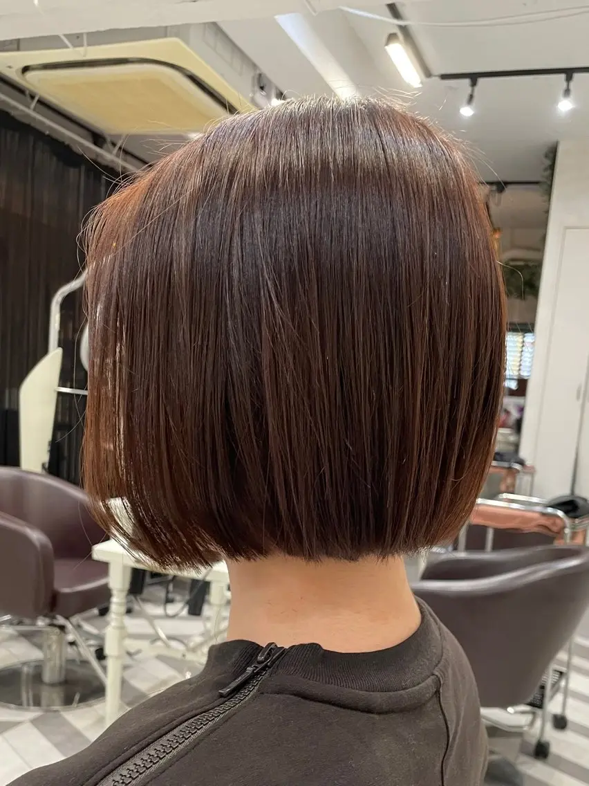 ショート カット ヘアカラー トリートメント 関口 柊のヘアスタイル