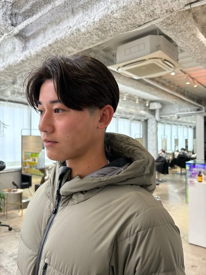 パーマ メンズ カット パーマ ANY/メンズ特化/ シバヤ ユウキのヘアスタイル