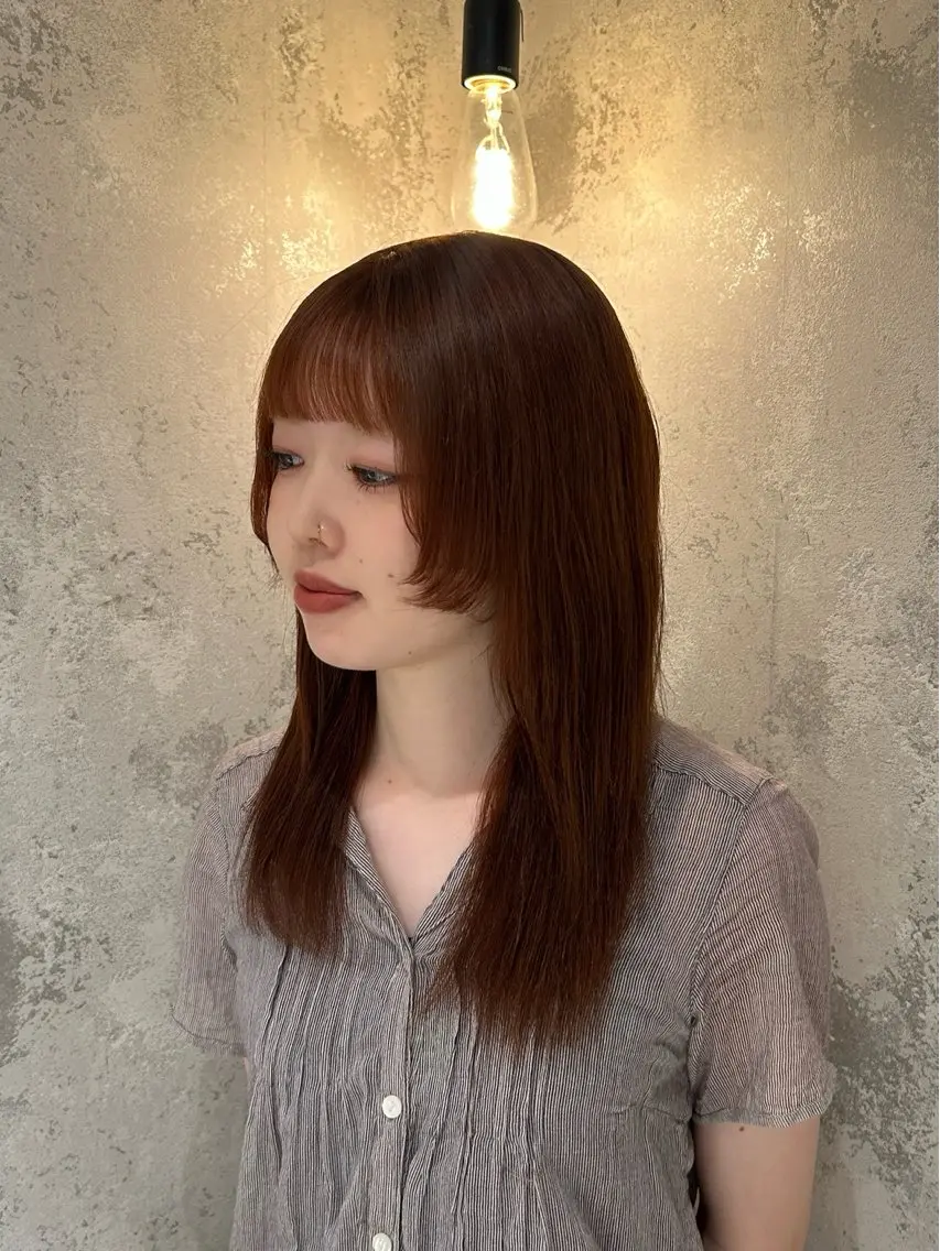 カラー ヘアカラー 💖韓国カラー エクステmikotoのヘアスタイル