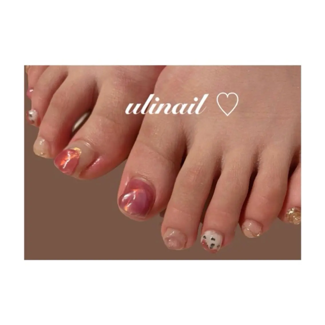 ネイル フットネイル ulinail （ウリネイル）のネイルデザイン