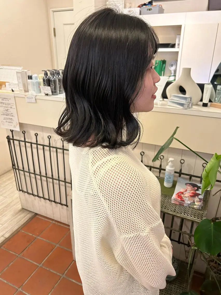 カラー ヘアカラー Hanon 美桜のヘアスタイル