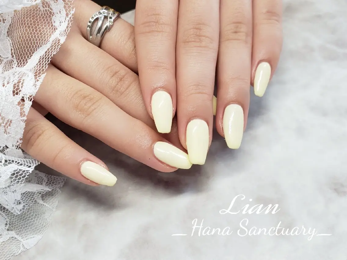 ネイル ワンカラーネイル Lian_ hanaのネイルデザイン