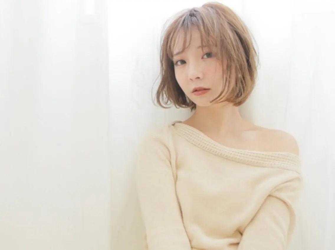 ミディアム カット ヘアカラー トリートメント トップスタイリスト ✨KIRIKA中野✨のヘアスタイル