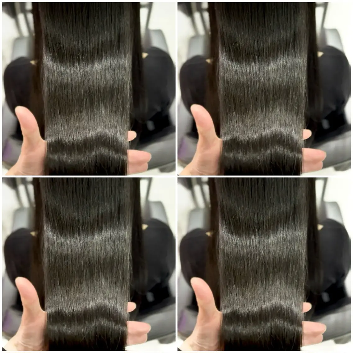 ロング カラー 髪質改善 艶髪矯正 エクステ かいり✂️のヘアスタイル