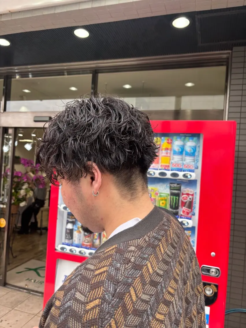 パーマ メンズ 🐰K+Plus🐰 まゆ🐰のヘアスタイル