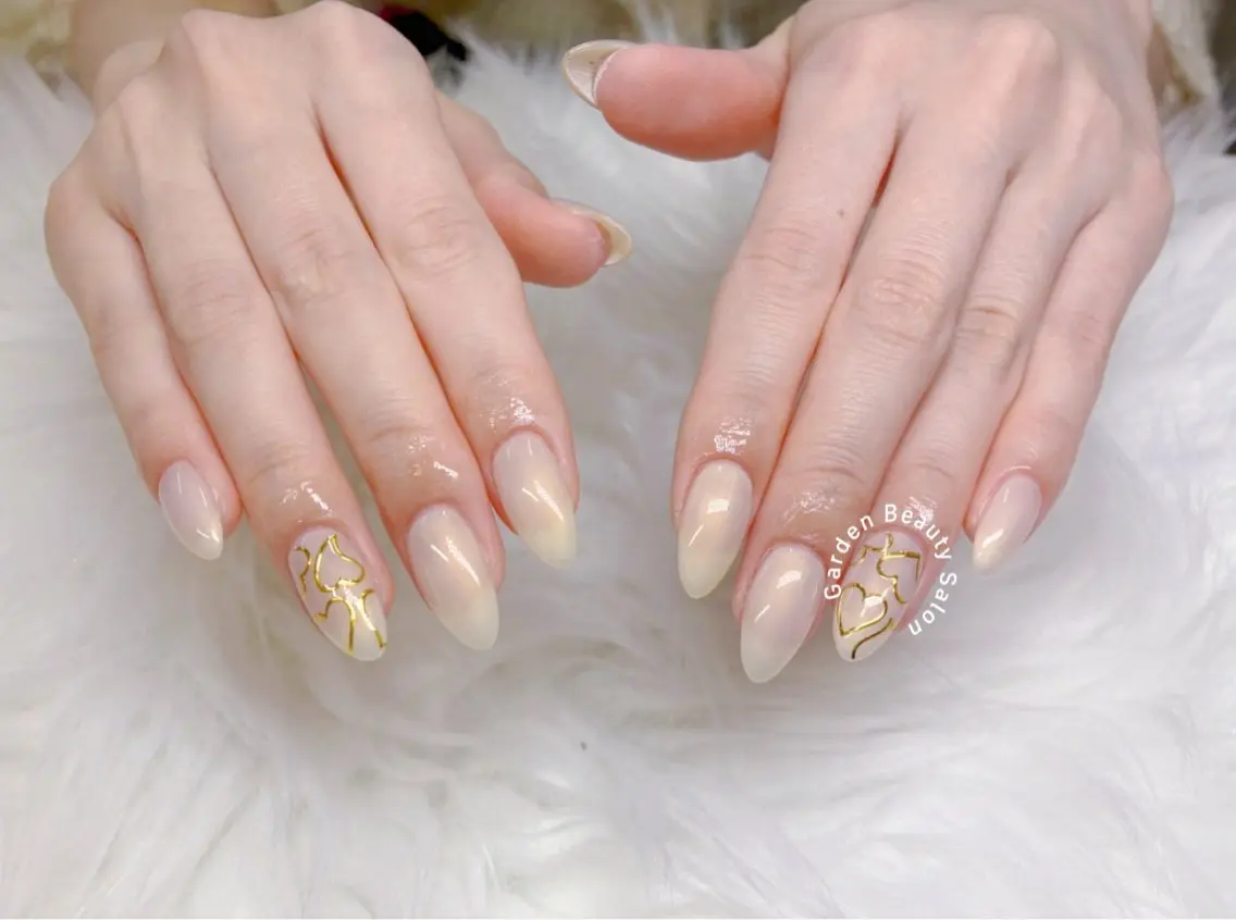 ネイル シンプルネイル Garden Beautyのネイルデザイン