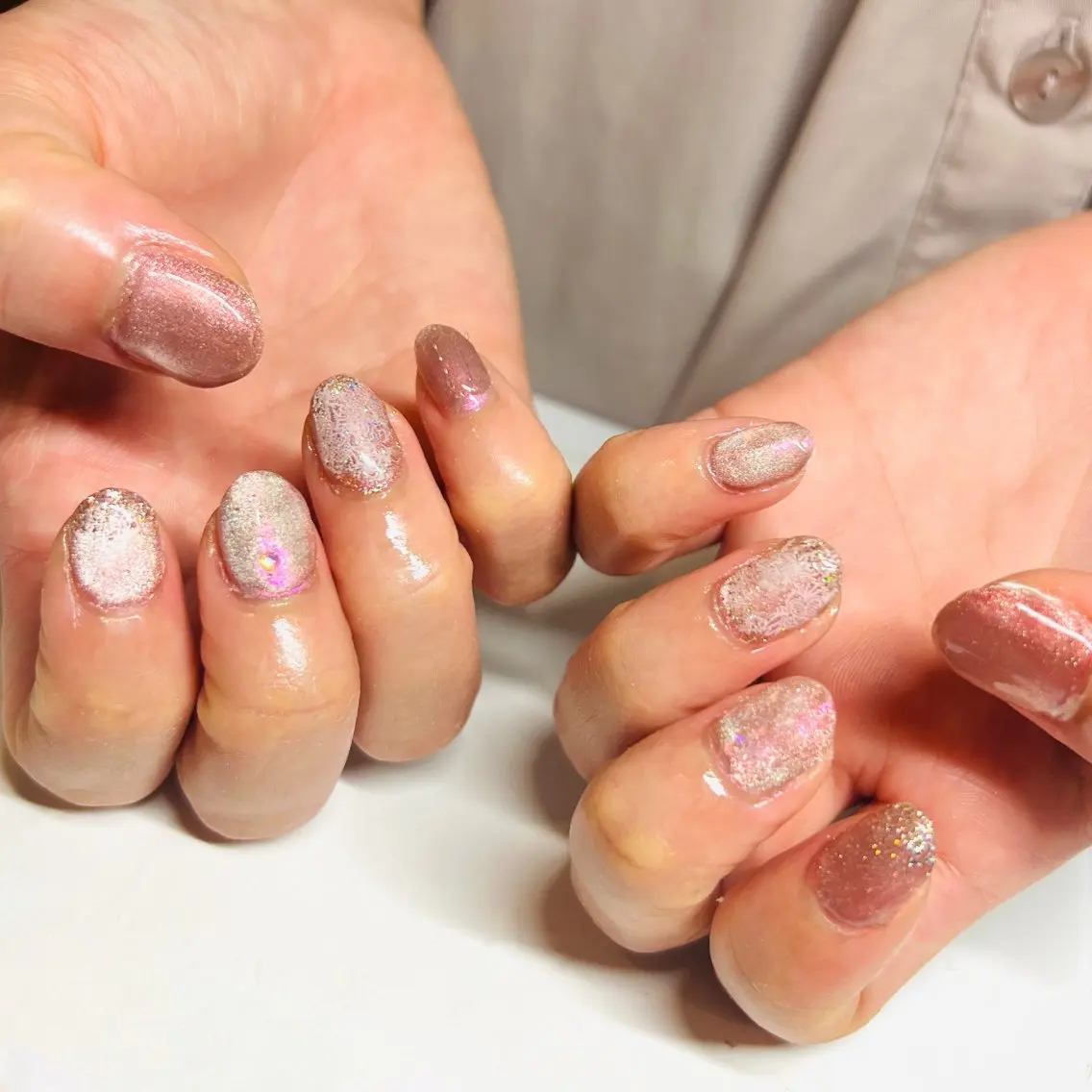 ショート ハンドネイル Nail Salon midnightのネイルデザイン